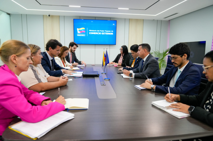 Venezuela y la Unión Europea estrechan lazos para potenciar el comercio bilateral