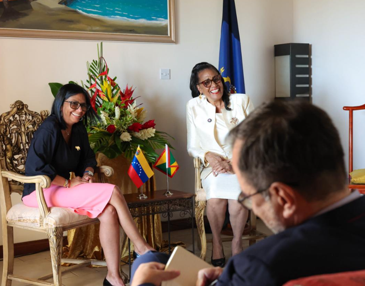 Presidenta Encargada se reúne con la Gobernadora General de Grenada para consolidar mapa de cooperación bilateral