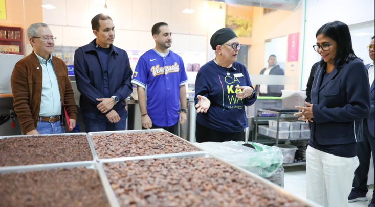 Presidenta (E) instruye posicionar cacao y chocolate venezolanos en mercados mundiales