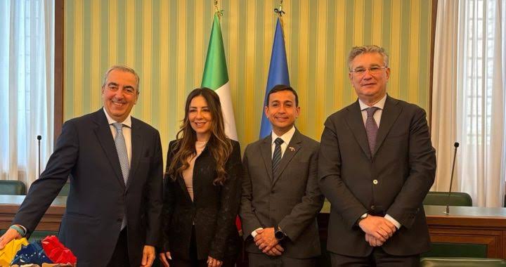 Venezuela e Italia se proyectan en materia de promoción comercial