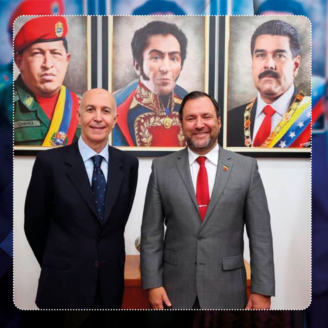 Venezuela e Italia revisan agenda de trabajo común