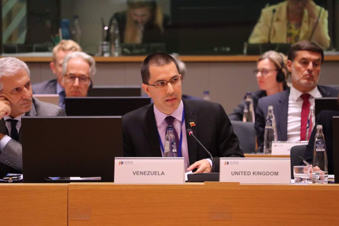 Remarks by Foreign Minister Jorge Arreaza in the II Meeting of CELAC – EU Foreign Ministers.