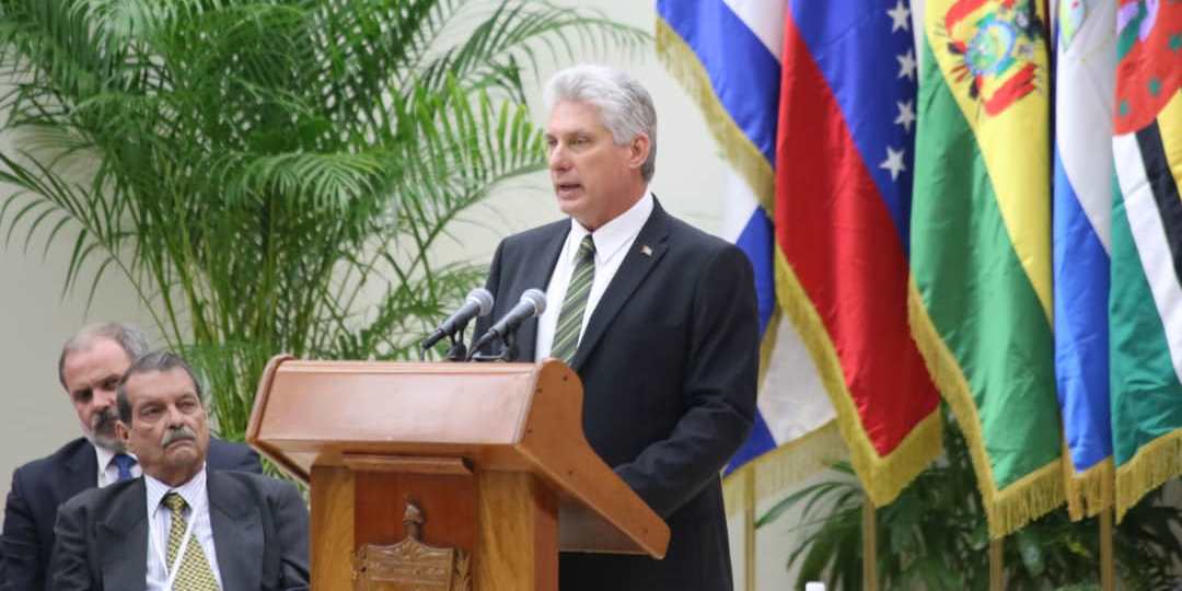 Discurso del presidente Miguel Díaz-Canel durante la XVI Cumbre del ALBA-TCP.