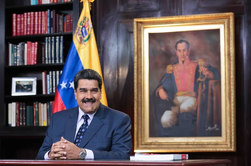 Discurso del presidente Nicolás Maduro en vísperas de año nuevo.