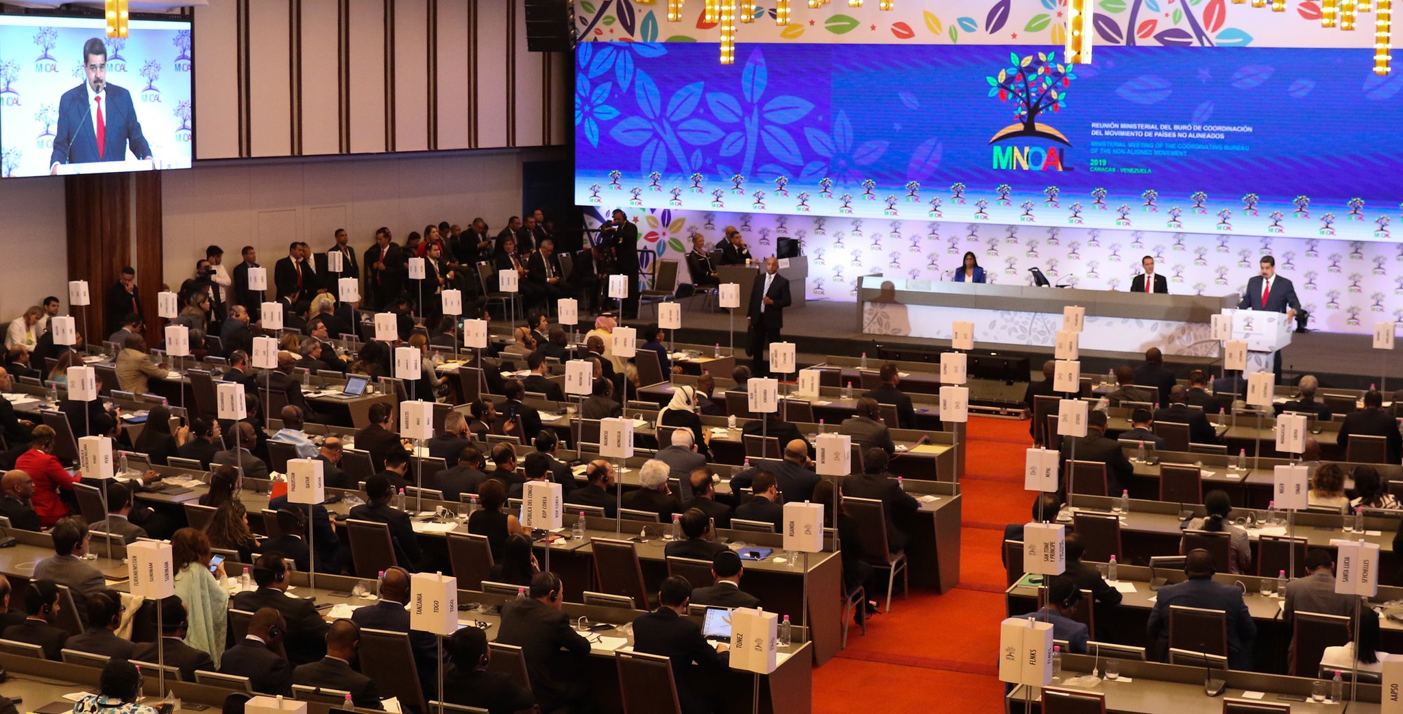 Discurso de apertura de la Reunión Ministerial del Buró de Coordinación del Movimiento de Países No Alineados.