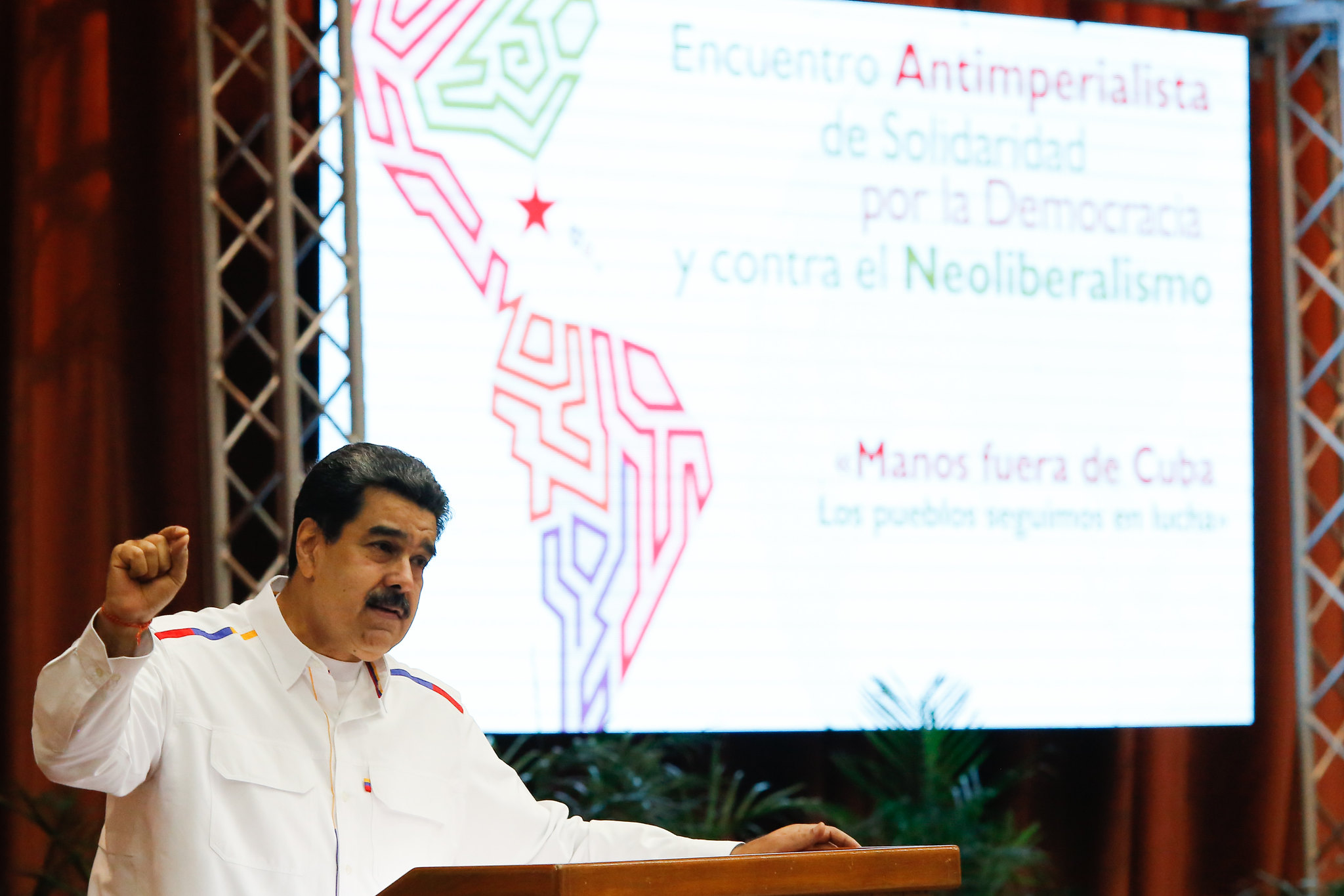 Discurso del presidente Nicolás Maduro en Encuentro Antiimperialista de Solidaridad por la Democracia y contra el Neoliberalismo.