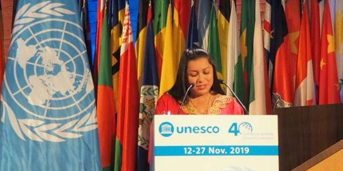 Discurso de la ministra Aloha Núñez en la 40 Conferencia General de la Unesco.