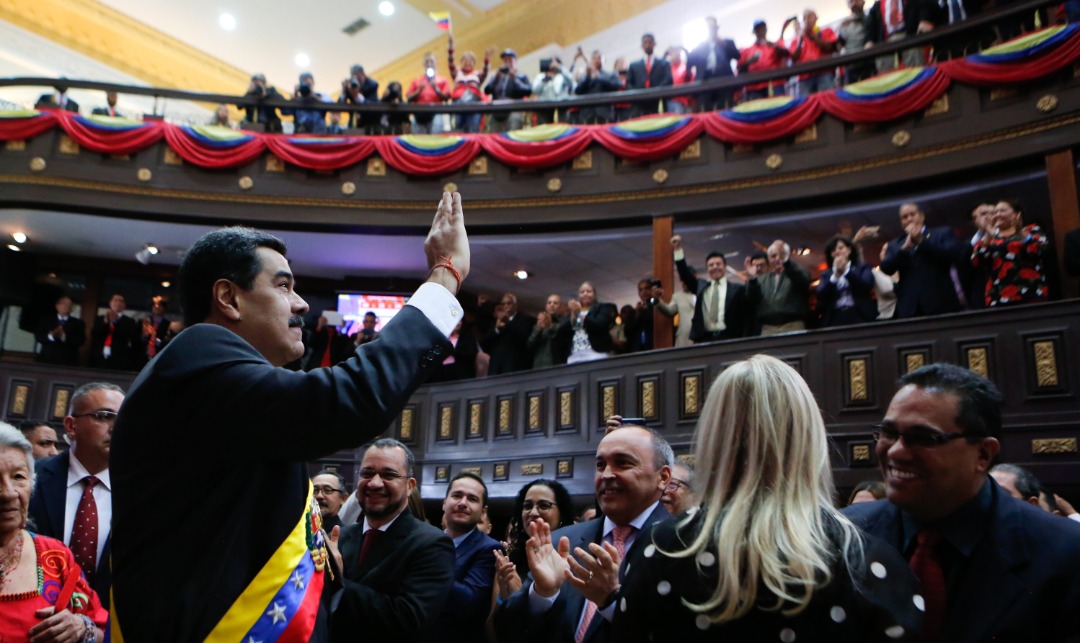 Discurso de Memoria y Cuenta 2019 del presidente Nicolás Maduro ante la Asamblea Nacional Constituyente.