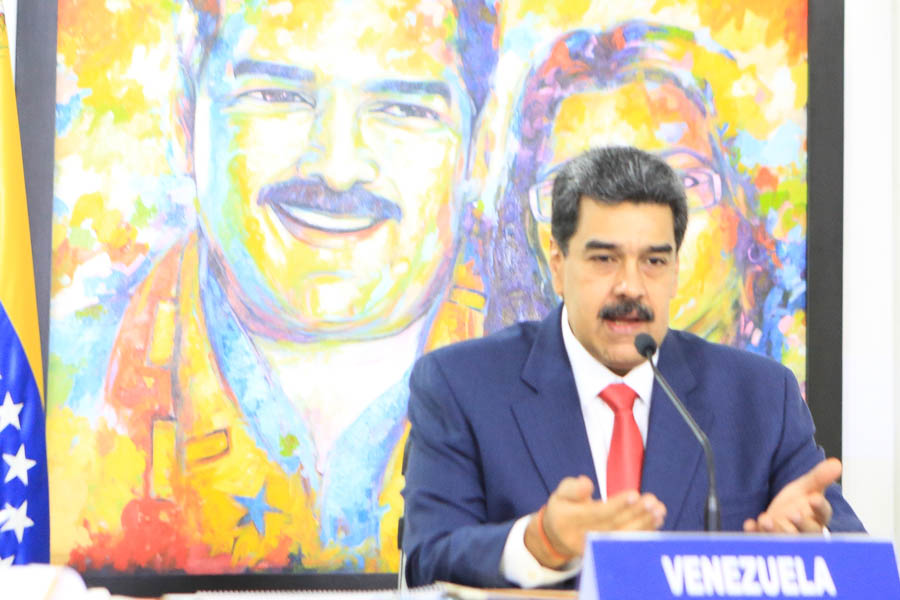 Intervención del presidente Nicolás Maduro en la Cumbre Telemática de Jefes de Estado y de Gobierno del Mnoal.