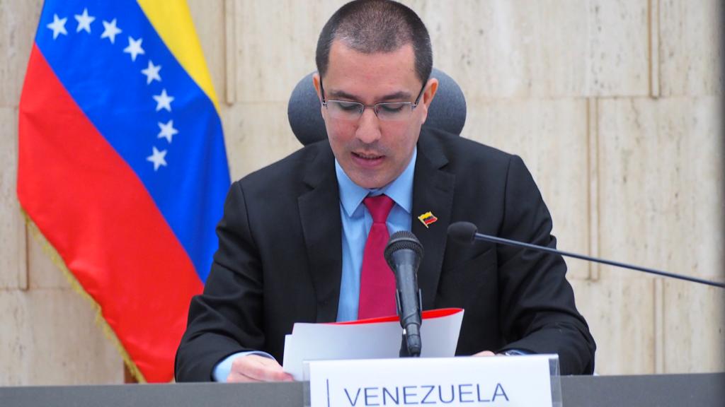 Intervención del canciller Jorge Arreaza durante el Segmento de Alto Nivel del Ecosoc 2020.