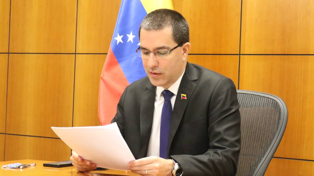Intervención del canciller Jorge Arreaza durante Reunión Ministerial del Movimiento de Países No Alineados.