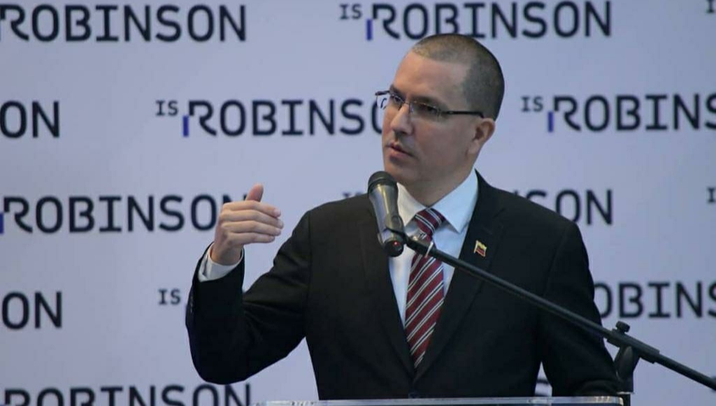 Intervención del canciller Jorge Arreaza en la Conferencia “Venezuela e Irán en la defensa de un mundo por hacer”