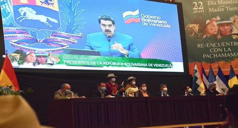 Intervención del presidente Nicolás Maduro en el Segmento de Alto Nivel del Reencuentro con la Pachamama.