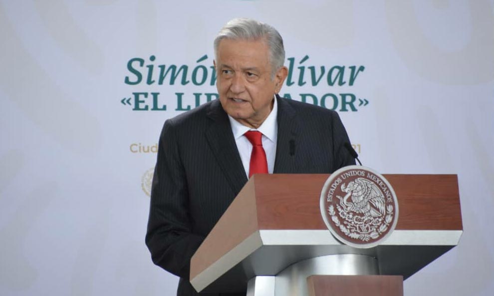 Discurso del Presidente de México Andrés Manuel López Obrador durante acto homenaje de la CELAC por 238° aniversario del natalicio de Simón Bolívar.