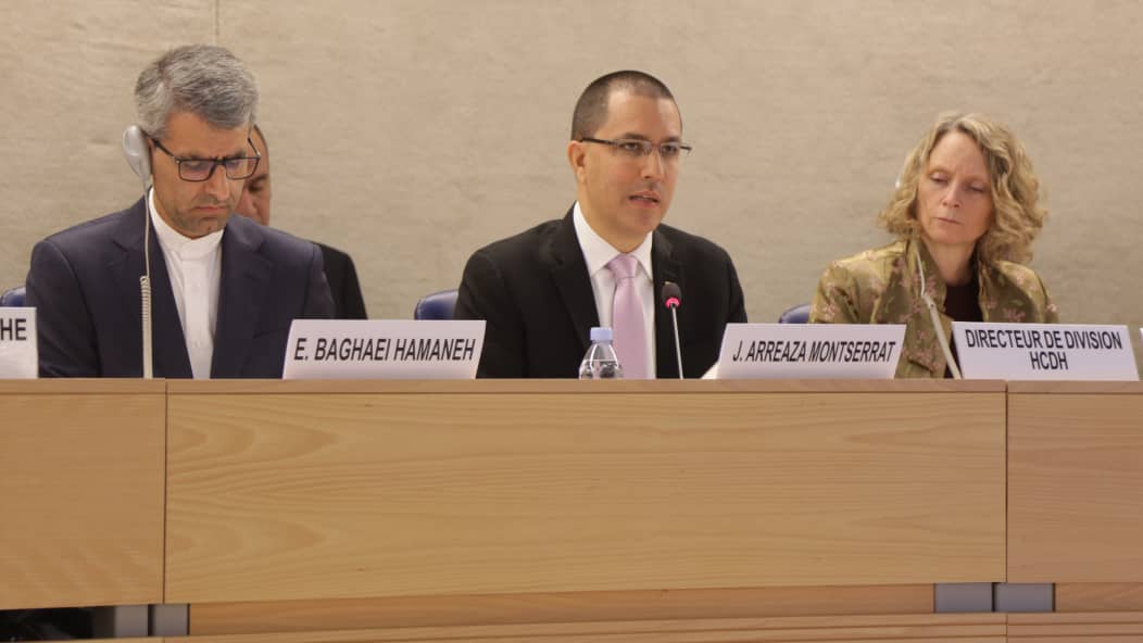 Intervención del canciller Jorge Arreaza en el Panel Bienal sobre Medidas Coercitivas Unilaterales, en la 42° Sesión del Consejo de Derechos Humanos de la ONU.