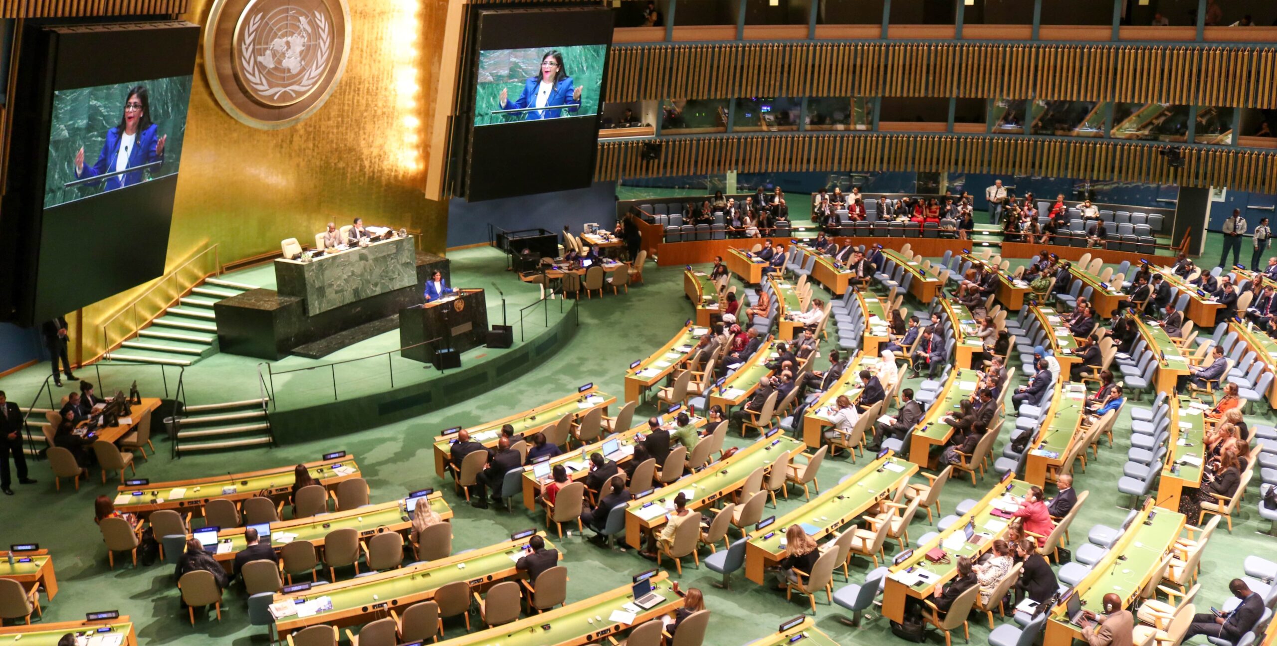 Intervención de la vicepresidenta Delcy Rodríguez en el 74° Periodo de Sesiones de la Asamblea General de las Naciones Unidas.