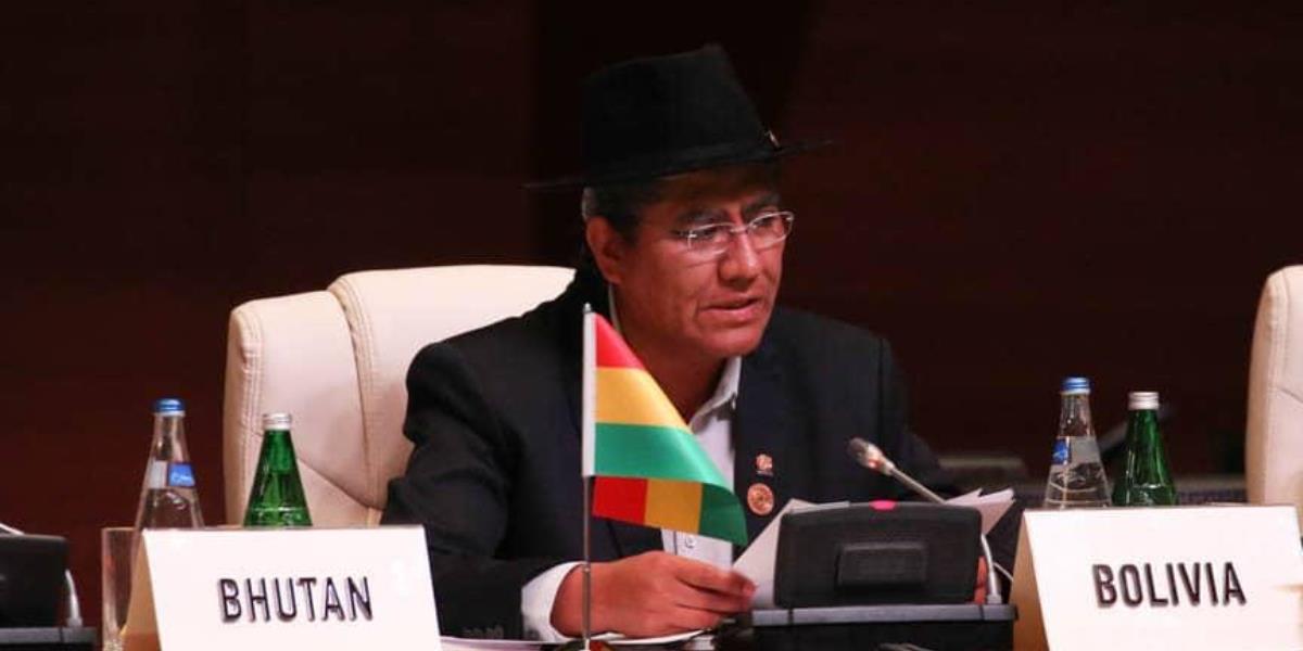 Intervención de Bolivia en la XVIII Cumbre de Jefes de Estado y de Gobierno del Mnoal.