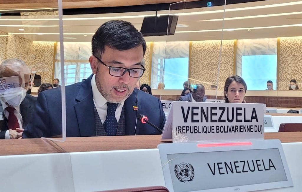 Intervención de Venezuela en el Debate Urgente sobre Ucrania del Consejo de DDHH de la ONU.