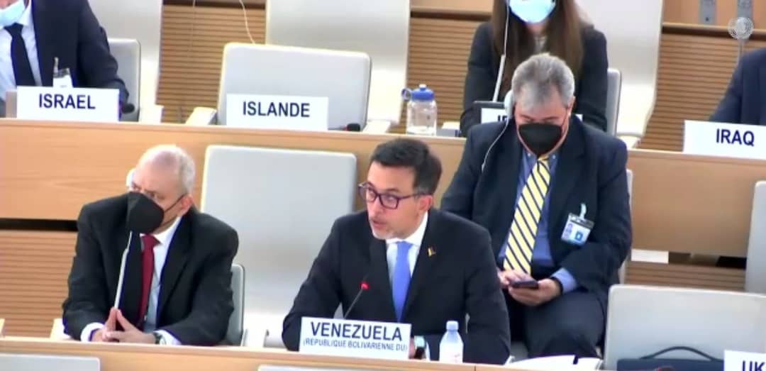 Intervención del embajador Héctor Constant en la ONU Ginebra ante Informe de la OACNUDH sobre Venezuela.