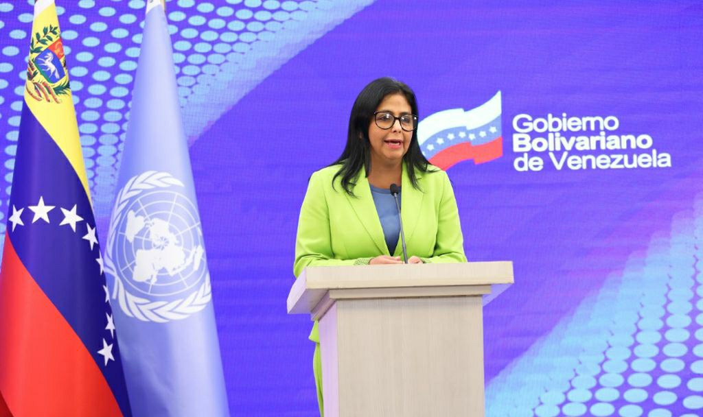 Intervención de la vicepresidenta Delcy Rodríguez en el 15º Período de Sesiones de la Unctad.