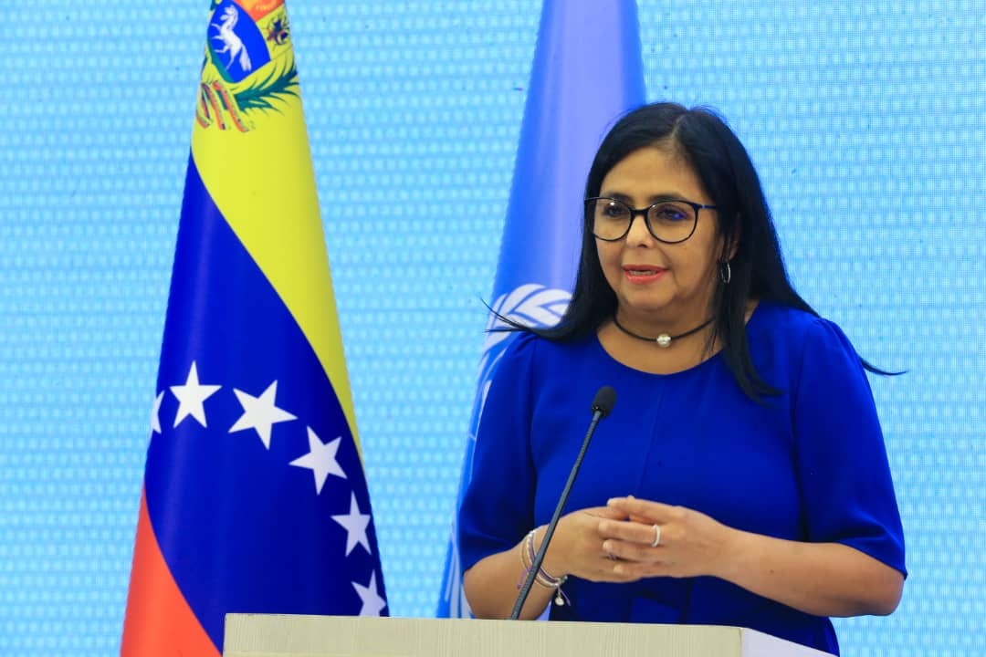 Intervención de la Vicepresidenta Ejecutiva Delcy Rodríguez en el 7° Foro Mundial de Inversiones UNCTAD.