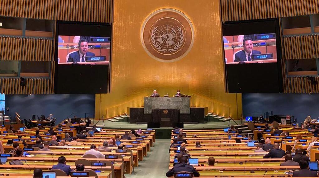 Intervención del Representante Permanente de la República Bolivariana de Venezuela Samuel Moncada ante la ONU.