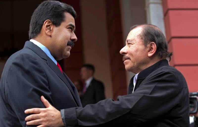 Gobierno de Nicaragua envía mensaje al presidente Nicolás Maduro.