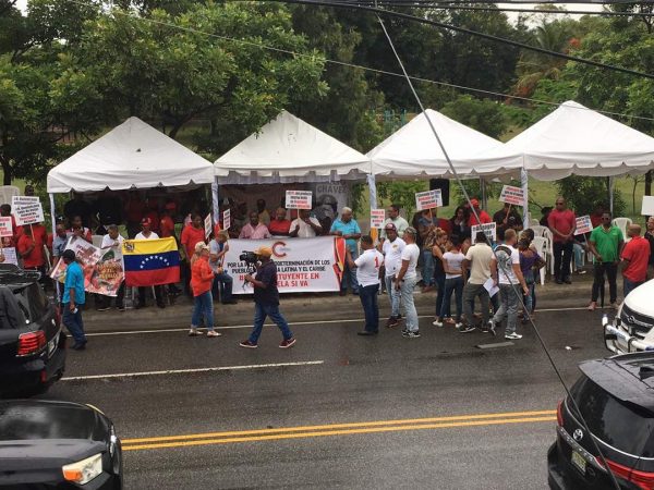 Instalan tribuna antiimperialista en República Dominicana.