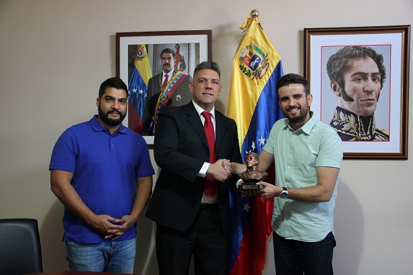 Organización juvenil EDON de Chipre se solidariza con el presidente Nicolás Maduro.