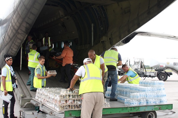 Llega a Cuba primer avión con ayuda humanitaria desde Venezuela.
