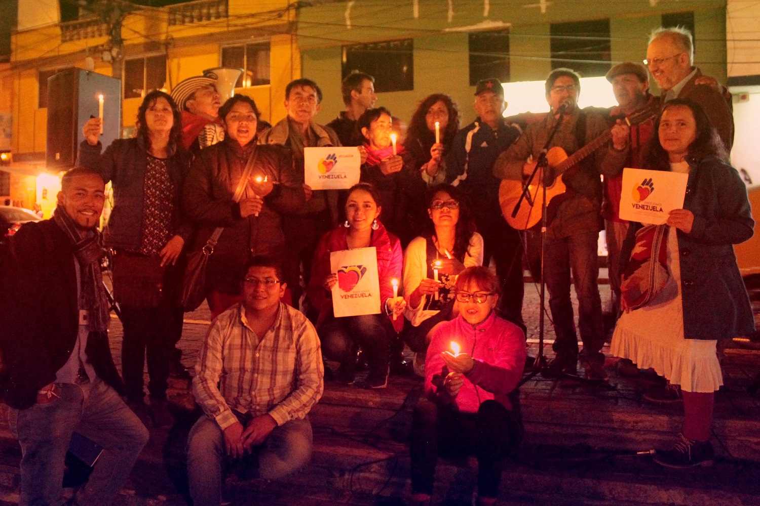 Organizaciones ecuatorianas saludan desde Quito la Jornada Mundial de apoyo a Venezuela