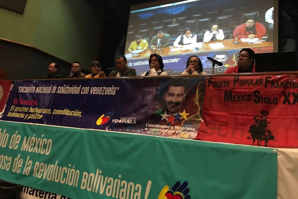 México se reitera el compromiso con la Revolución Bolivariana.