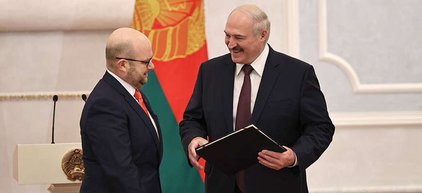 Embajador de Venezuela en Belarús presenta cartas credenciales ante el presidente Aleksandr Lukashenko.