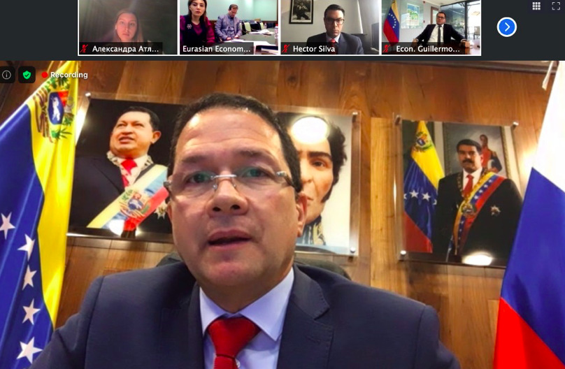 Venezuela expone propuestas y oportunidades comerciales en videoconferencia con Unión Económica Euroasiática.