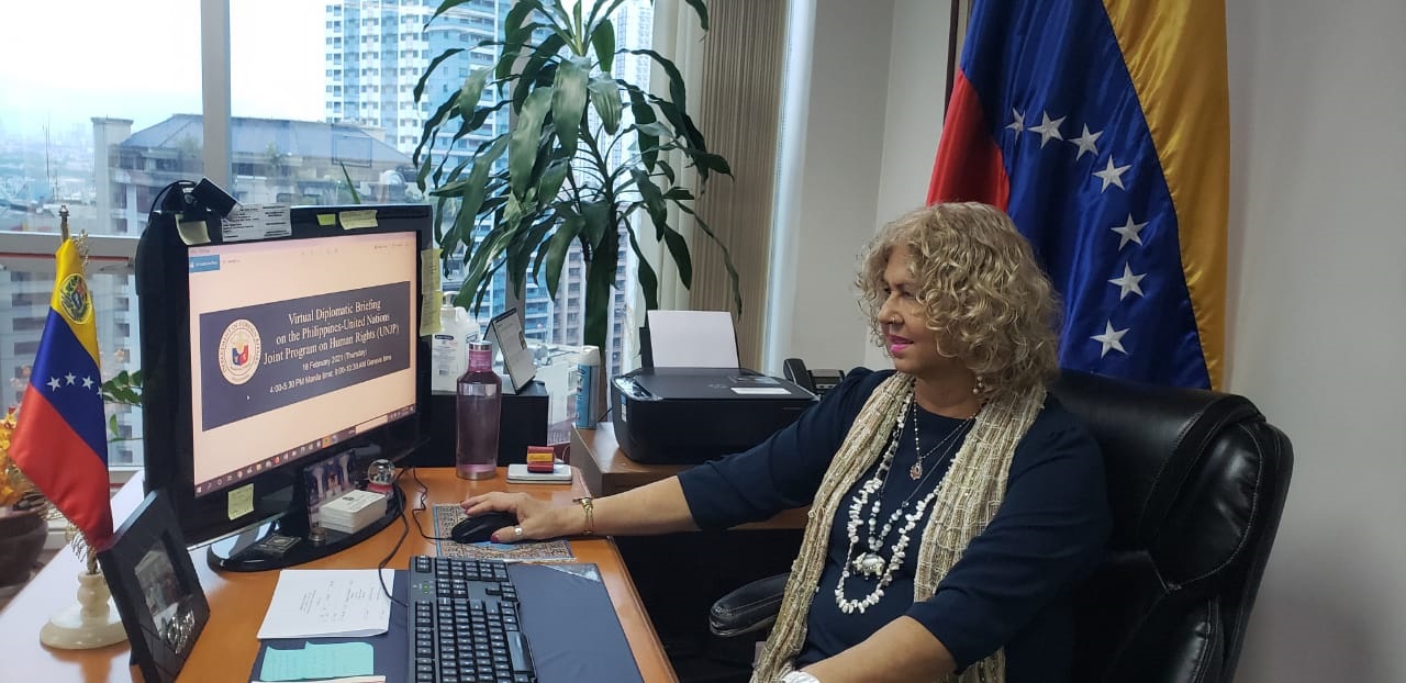 Venezuela participa en reunión informativa sobre el Programa Conjunto de DDHH Filipinas – ONU