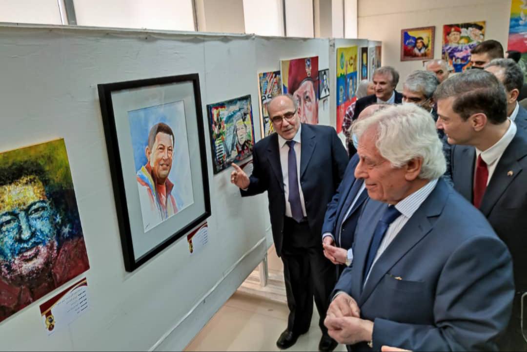 En Siria conmemoran los 8 años de la siembra del comandante Hugo Chávez