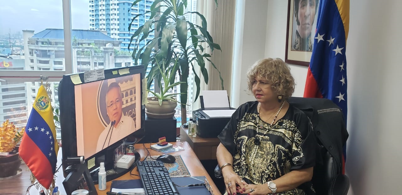 Venezuela participa en importante reunión telemática con el Secretario de Comercio e Industrias de Filipinas