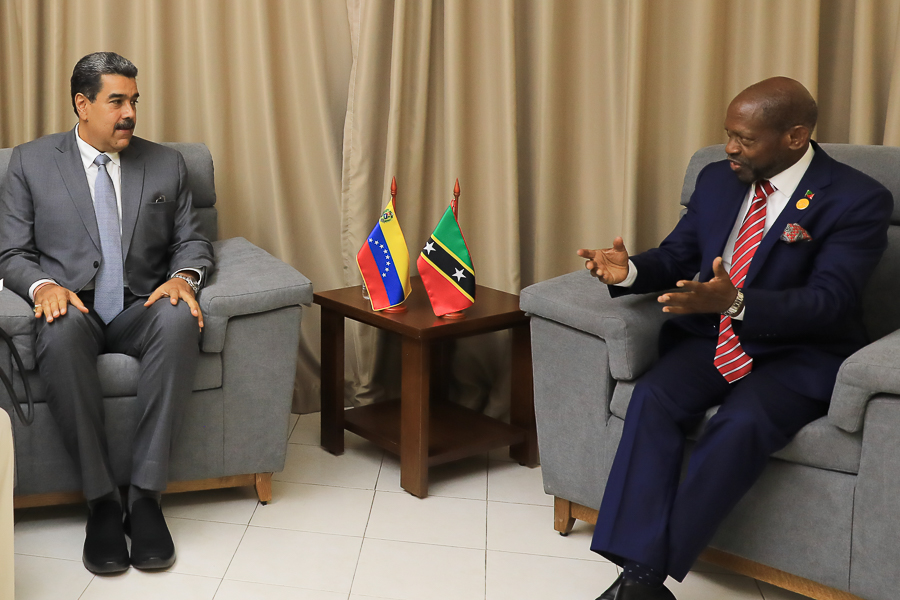 Venezuela y San Cristóbal y Nieves reafirman relaciones diplomáticas