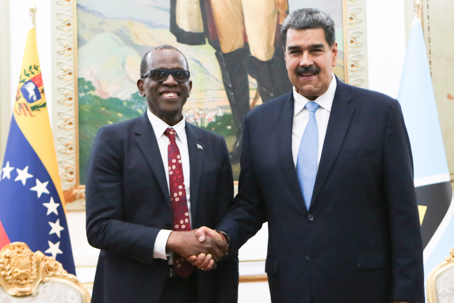 Venezuela y Santa Lucía afianzan relaciones estratégicas en reunión