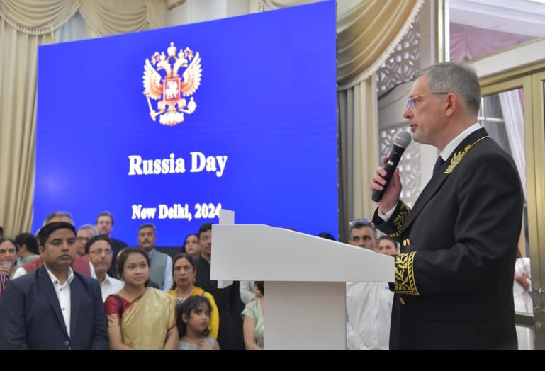 Embajadora Capaya Rodríguez participa en conmemoración del Día de Rusia en India