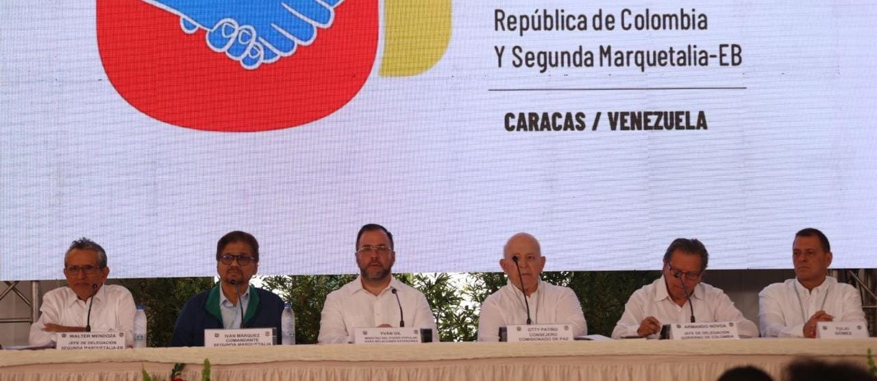 Instalan en Caracas Mesa de Diálogo entre Colombia y Segunda Marquetalia-EB