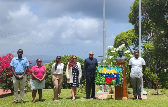 Conmemoran en San Vicente y las Granadinas 203 años de la Batalla de Carabobo
