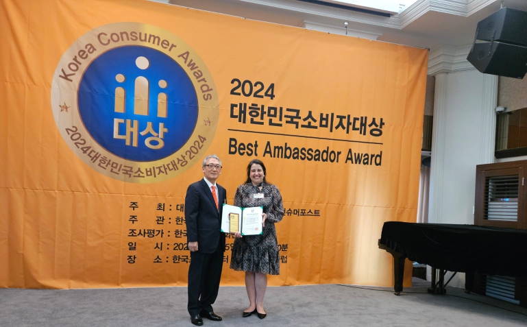 Corea del Sur reconoce a Venezuela con el título "Best Ambassador 2024"