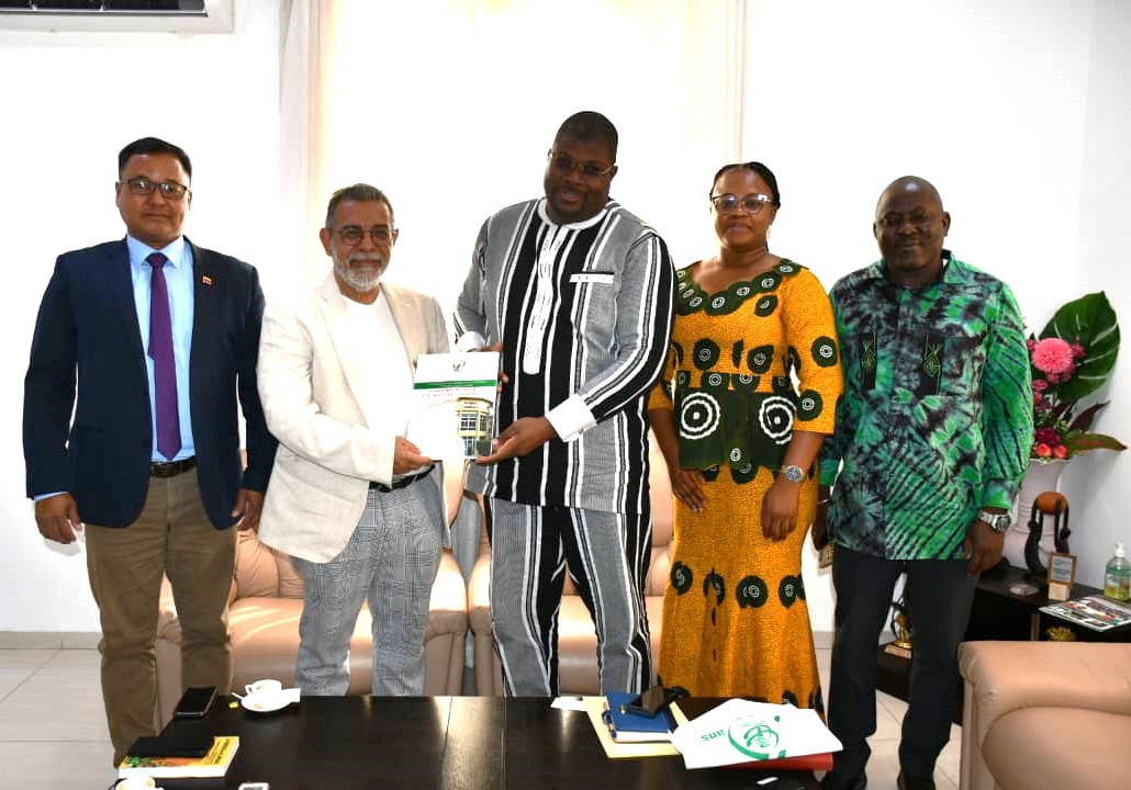 Embajador Elio Colmenares realizó visita de trabajo a Burkina Faso