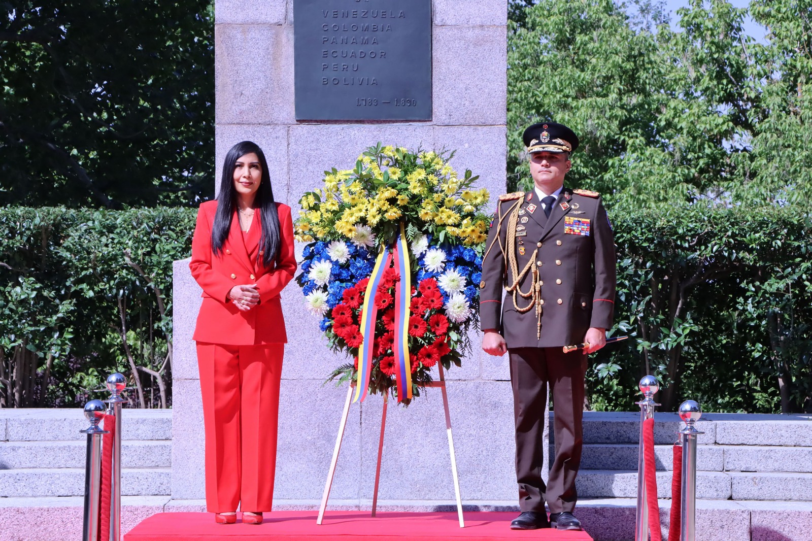 Acto Solemne en Madrid por los 213 años de la independencia de Venezuela