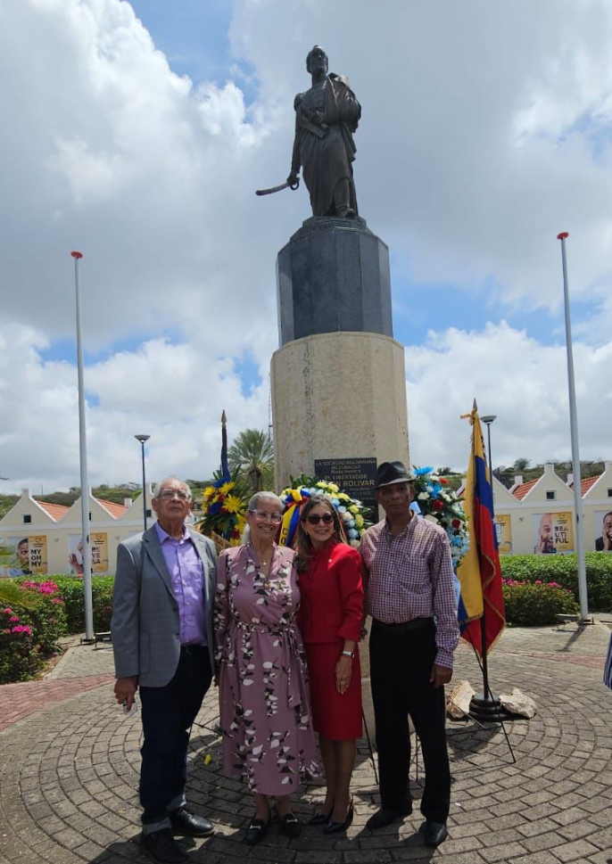 Consulado en Curazao organizó actos conmemorativos de 213 años de independencia