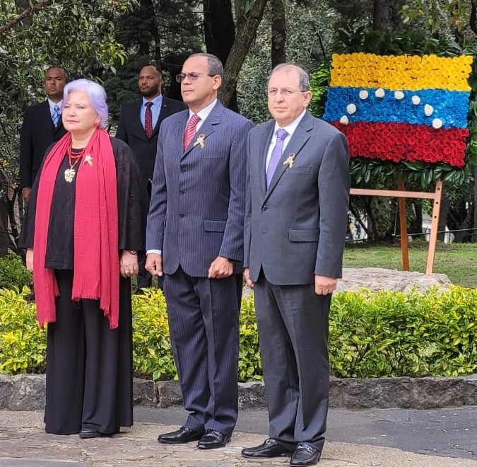 Embajada en Colombia celebró los 213 años de la Independencia de Venezuela