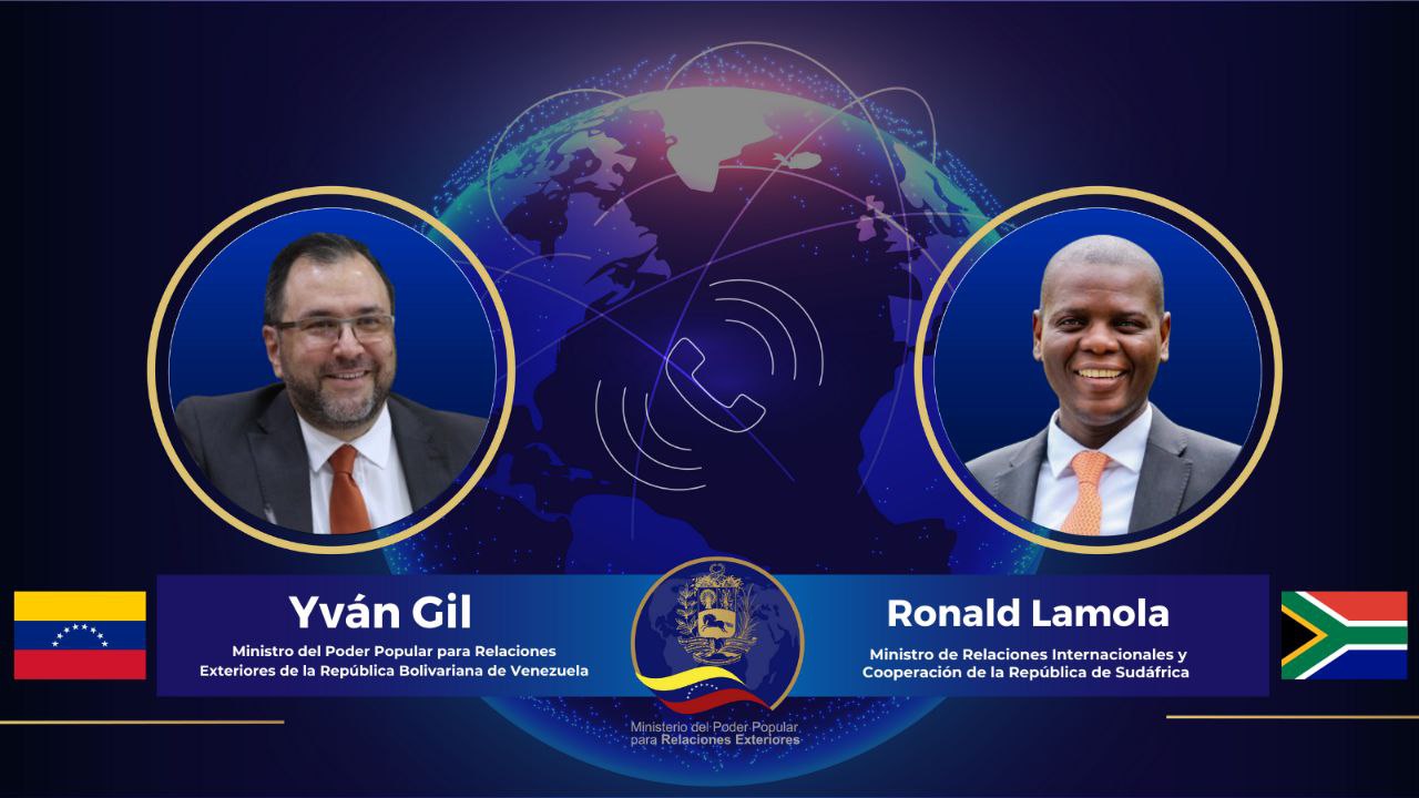 Venezuela y Sudáfrica exploran oportunidades de ampliar cooperación binacional