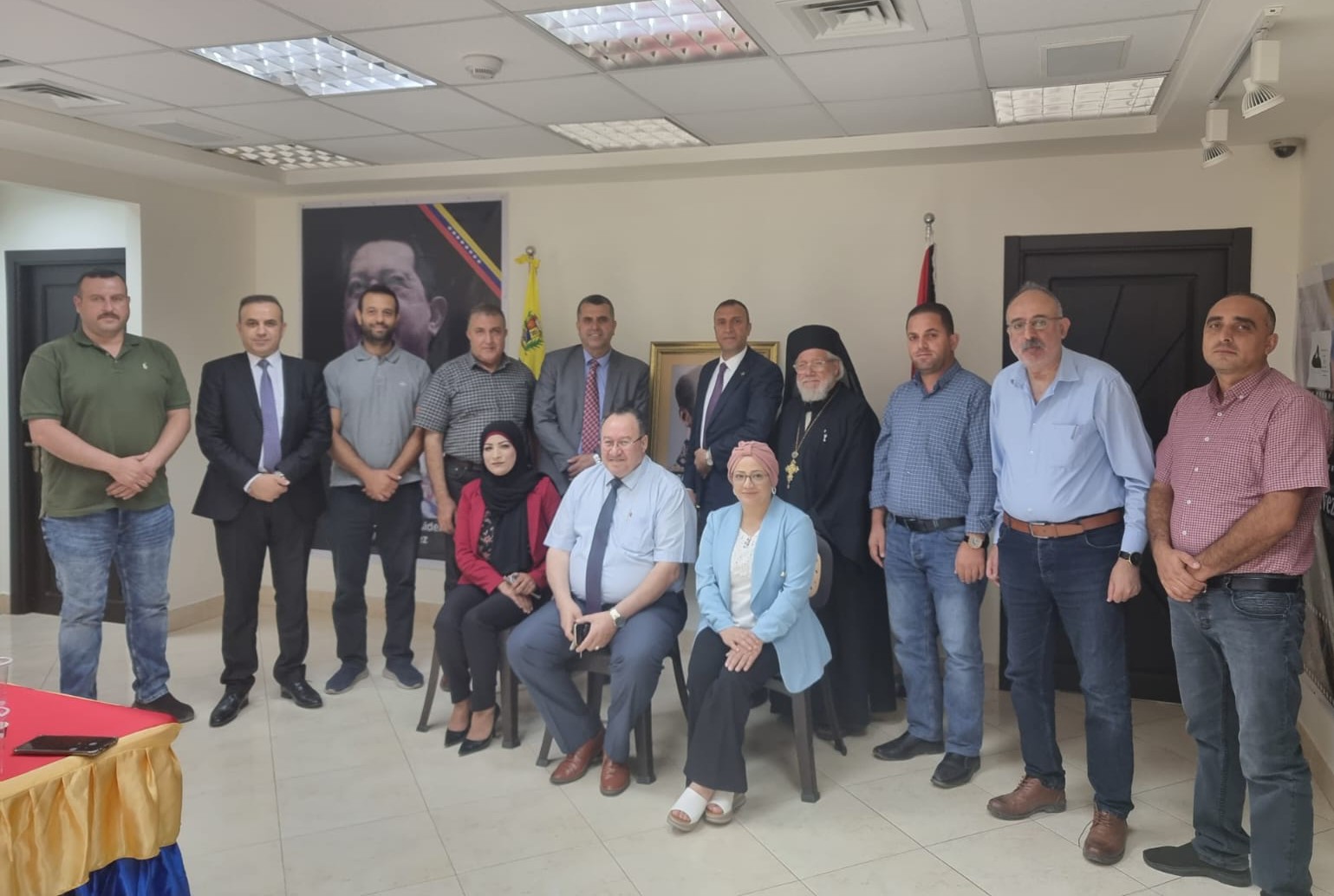 Venezuela celebra en Palestina el 213° Aniversario de su Independencia