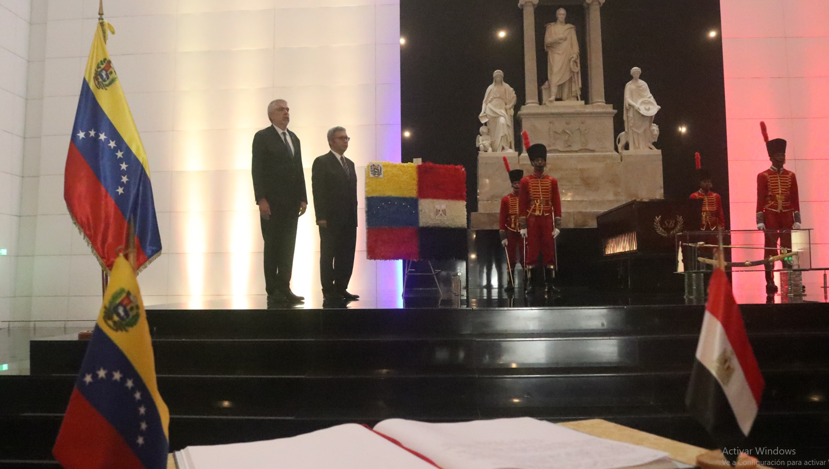 Venezuela se une a la conmemoración del 72° aniversario de la Revolución egipcia